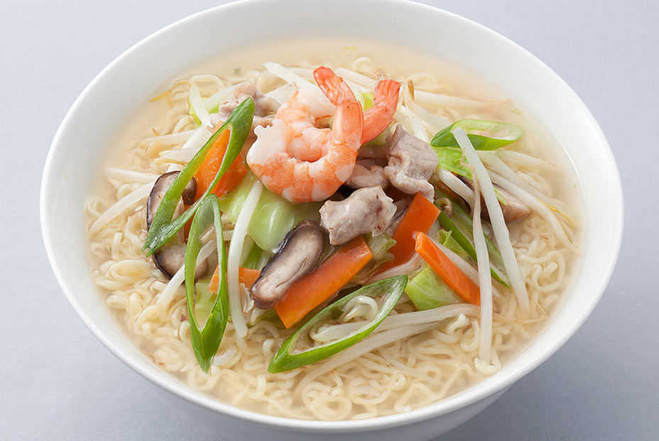 めんちゃん専用 チャンポンめん 野菜タンメン風 | レシピ | イトメン株式会社